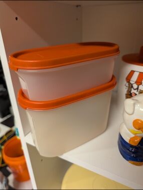 Vintage Tupperware Food Storage Container Set